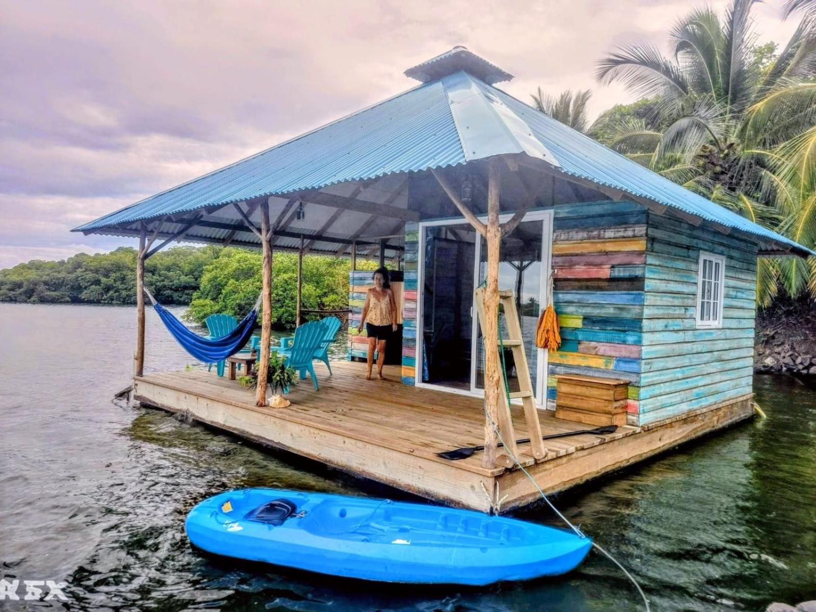El Toucan Loco Floating Lodges Tierra Oscura Dış mekan fotoğraf